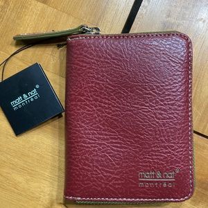 Matt & Nat Montreal zipper wallet new